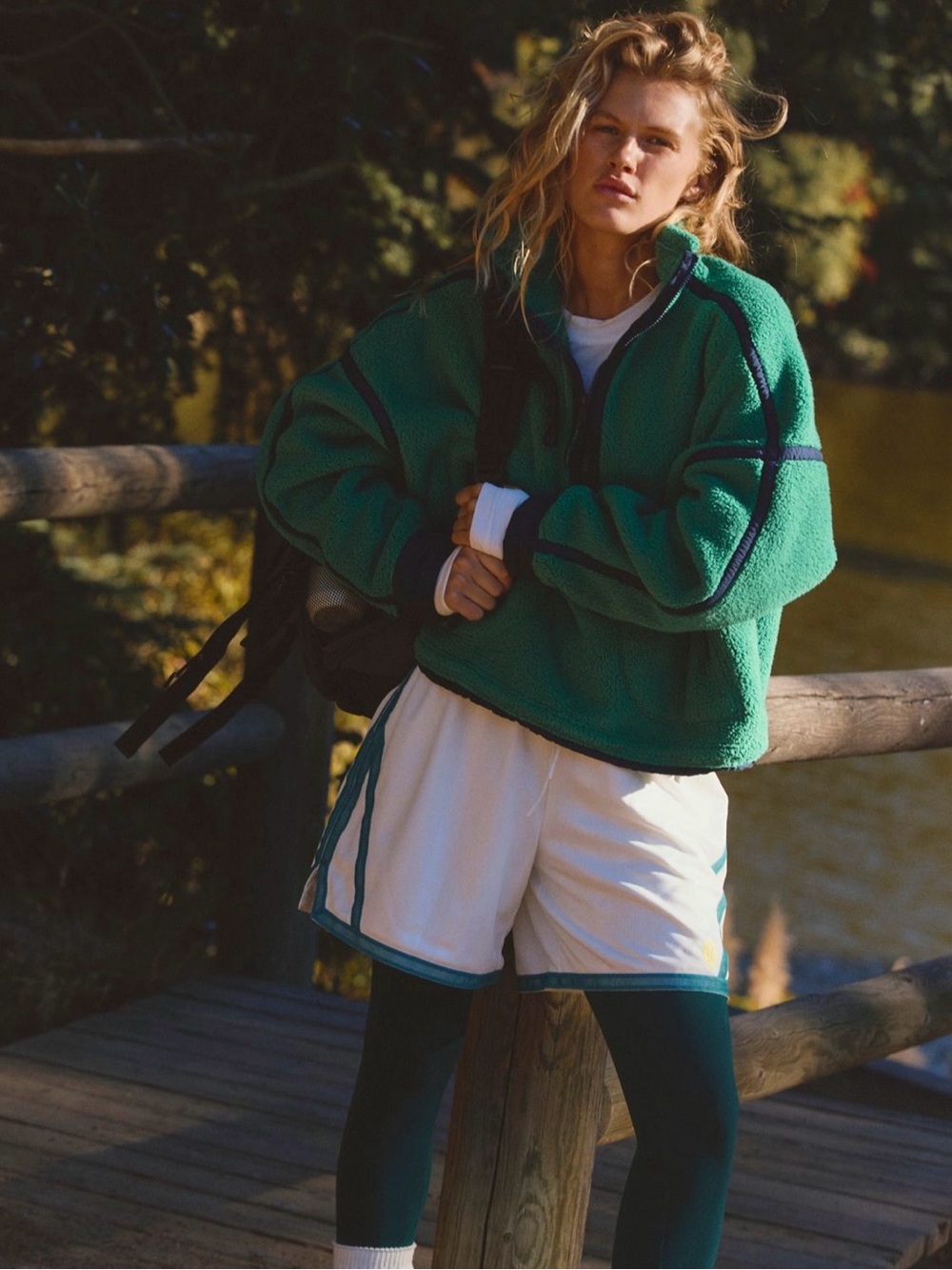 FREE PEOPLE Mountain High Half Zip